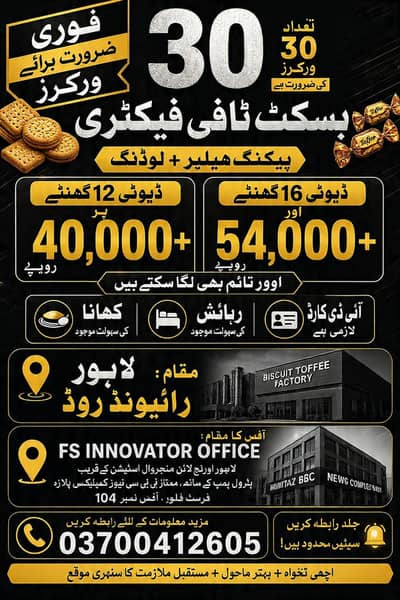 biscuits factory