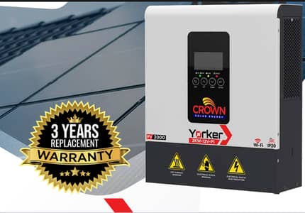 Crown 6KW Solar Inverter ip21 Panels | Best Price in Lahore |