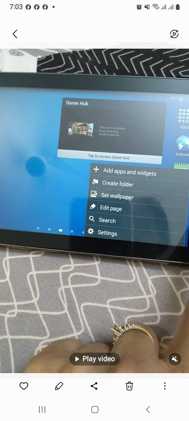 A 1 condition tablet 6