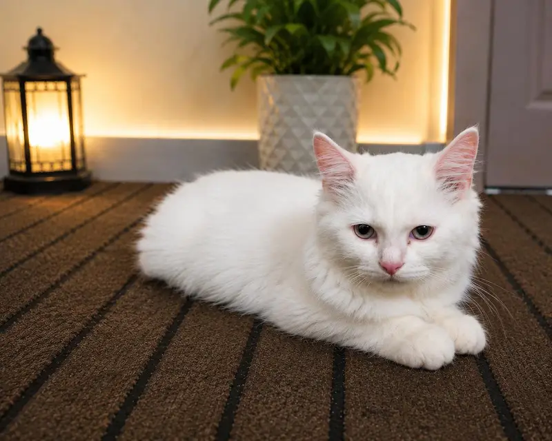 Beautiful White Persian Cat for Sale – Cute & Healthy — photo 2