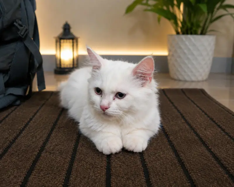 Beautiful White Persian Cat for Sale – Cute & Healthy — photo 3
