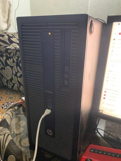 Hp Core i7 complete setup LCD and etc.
