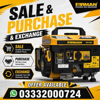 Fireman SPS  1200 1 KV gernator for sale
