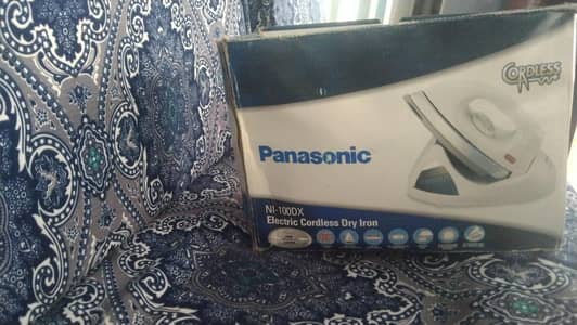 Panasonic electric cordless dry iron