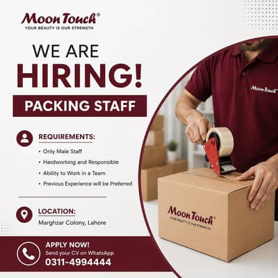 packing staff