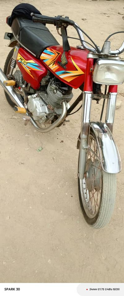 Honda CG 125 only exchange possible hai CD 70