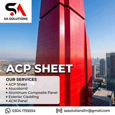 ACP Sheet/ Alucobond Sheet/ Aluminum Composite Panel/ Wall Cladding Sh