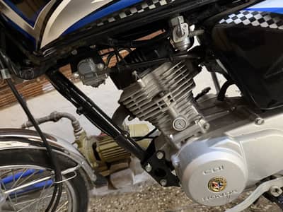 Black honda CG 125 geneon condition