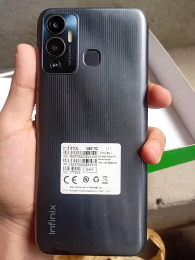 Infinix Hot 12 Play With Box charger