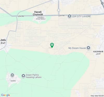 5 marla plot for sale in lda city janah sector
