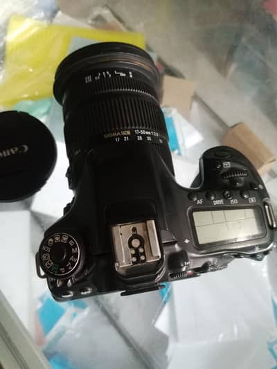 Canon 80D DSLR Sigma 17-50 Lens