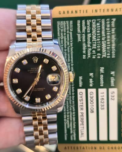 Watch Purchaser Rolex Datejust Omega Seamaster Cartier Rado IWC
