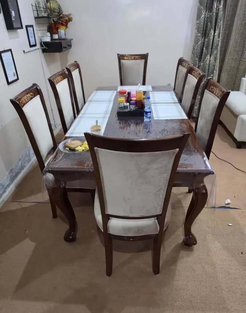 Eight chairs Dining table 0