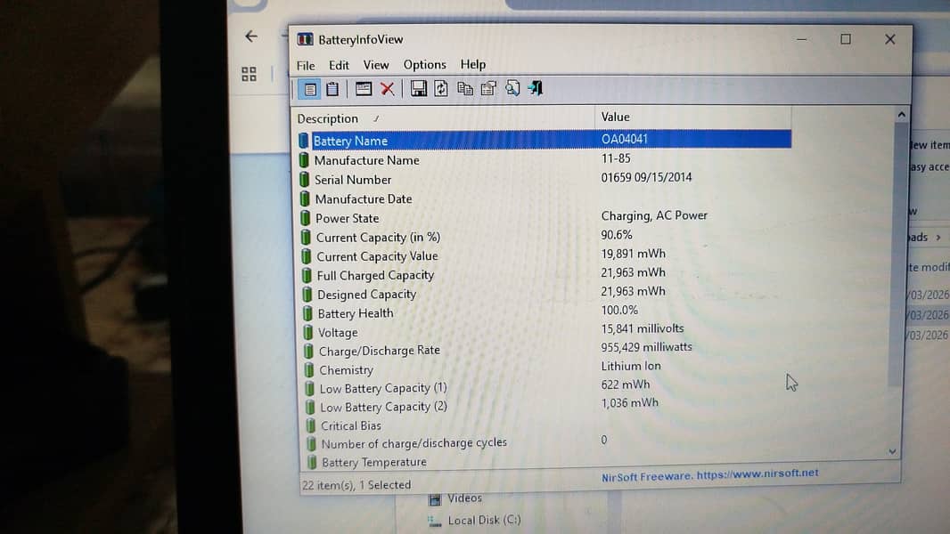 HP Notebook 15 PC 5