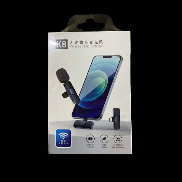 K 8 wireless microphone 0