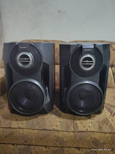 Sony ss vx77b speakers original and healthy condition