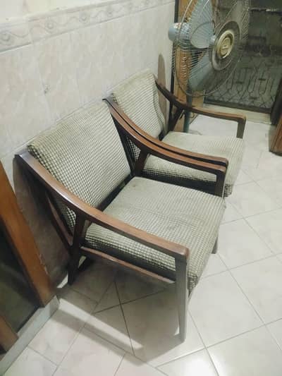 sofa set and 2 chairs