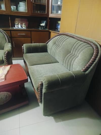 sofa set and 2 chairs