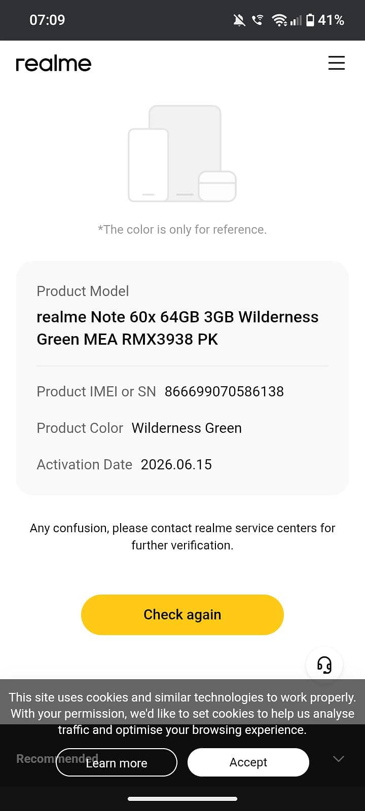 Realme Note 60x 7