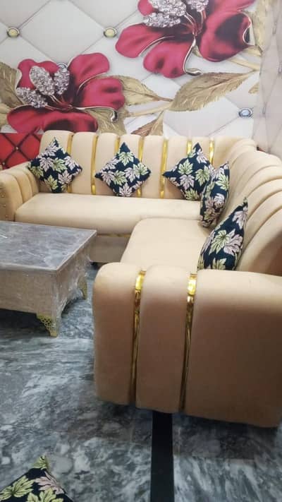 5 sofa set & bed sitar