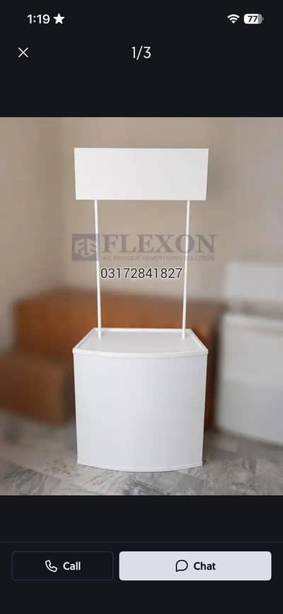 X Standees, X Stand, Roll-up, China Kiosk, Promotion table, Printing
