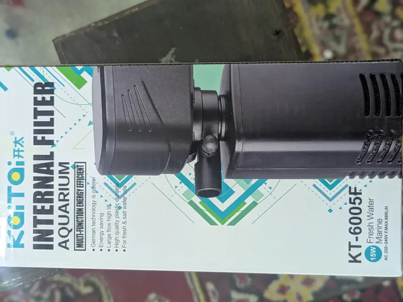 fish aquarium filter (15w) (880l/h) — photo 4