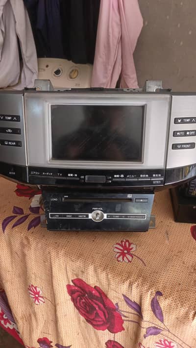Toyota JDM AC control panel+navigation display unit