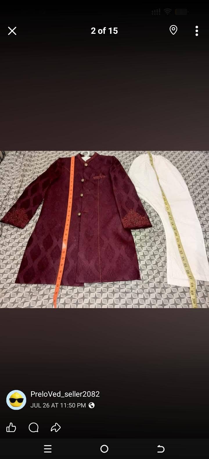 Wedding wears Preloved 5