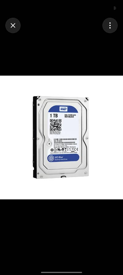 1 tera byte hard drive and 8 gb ram