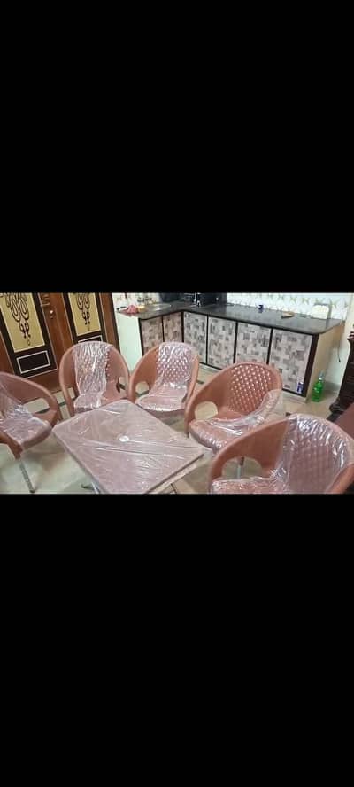 chairs and tables