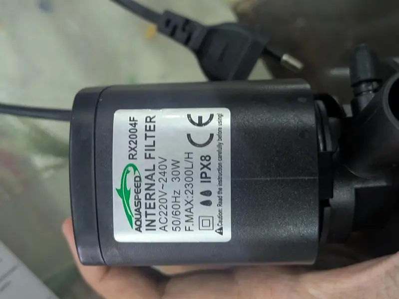 fish aquarium filter (15w) (880l/h) — photo 8