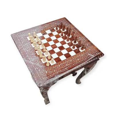 Sheesham Chess Table, Handmade Wooden Chess Table, Chess For Sale.