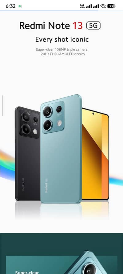Xiaomi Redmi Note 13 5g