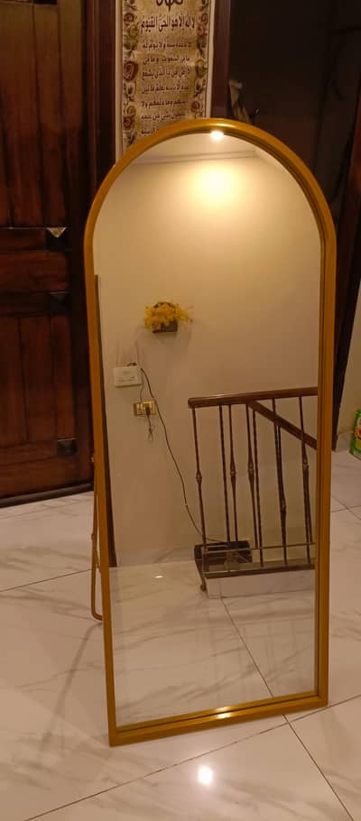 Gold standing Mirror