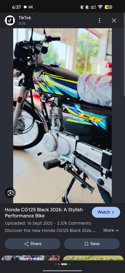 CG 125 FOR SELL