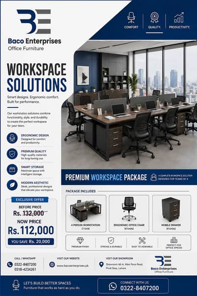 cluster | study table | computer table | work station | office table