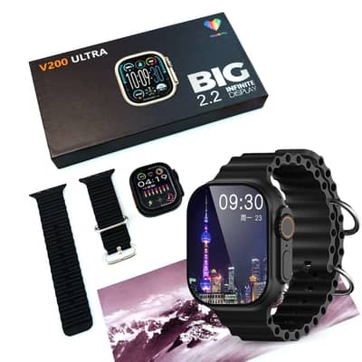 V200 Ultra Smart Watch with 2.2-Inch HD Large Display