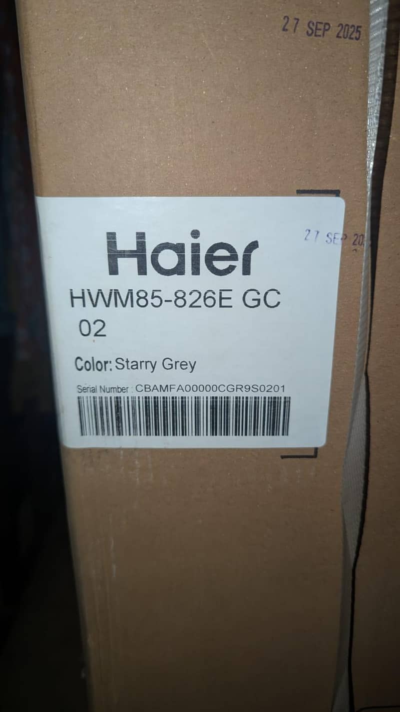 Haier Automatic Washing Machine 1