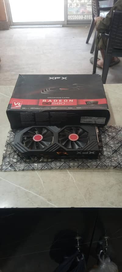 AMD Radeon Rx 580 Graphics card 8gb ddr5 Dx12