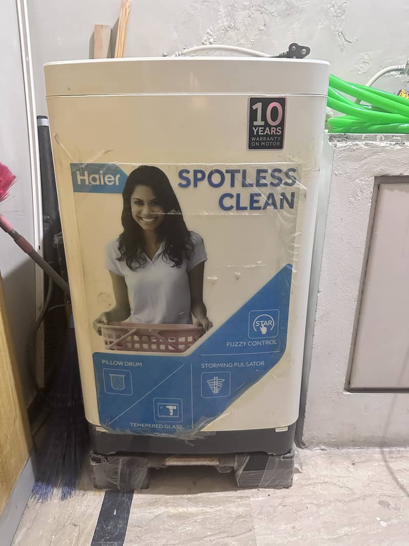 Haier automatic washing machine 0
