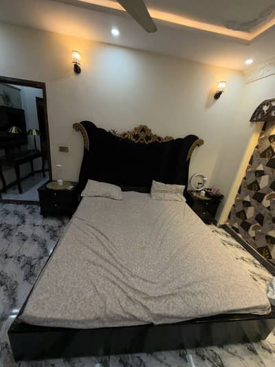 Luxury Complete Home Furniture Set (Bed, Sofa, Console)