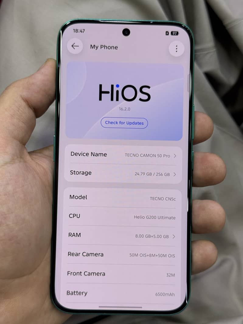 Tecno Camon 50 Pro 1
