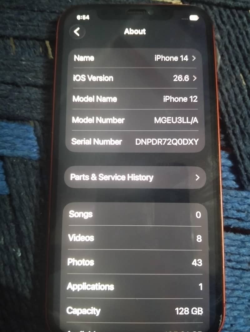 iPhone 12 iOS version 2