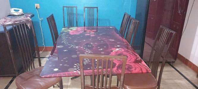 Dining Table with 8 Chairs