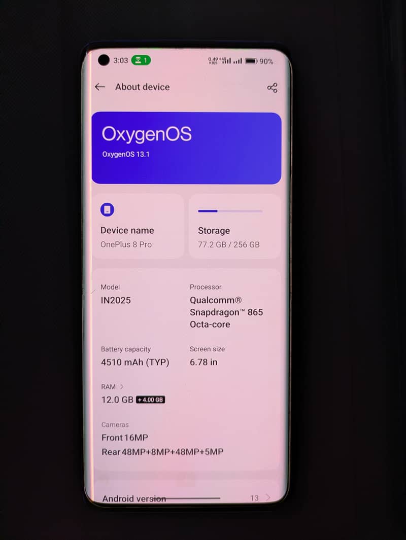 One Plus 8 Pro 7