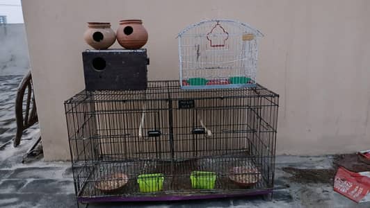 Parrot and Bird Cages and Breeding Box for Sale