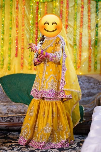 bridal mehndi garara