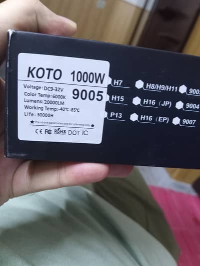 KOTO LED Headlight Bulbs For Car – High Power LED