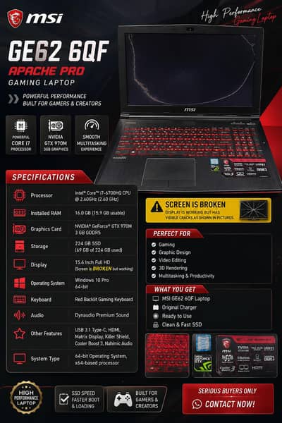 Urgent Sale Pro Gaming Laptop 16 GB Ram
