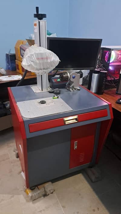 Raycus 50W Fiber Laser Marking Machine